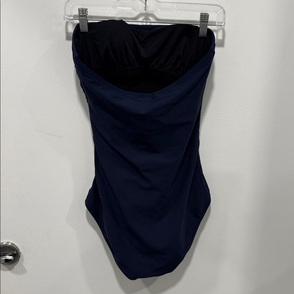J. Crew Long-torso ruched bandeau one-piece - Picture 7 of 10
